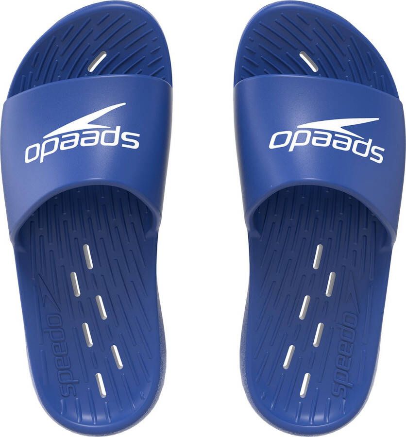 Speedo Slide Adult Male Marine Wit Mannen Badslipper