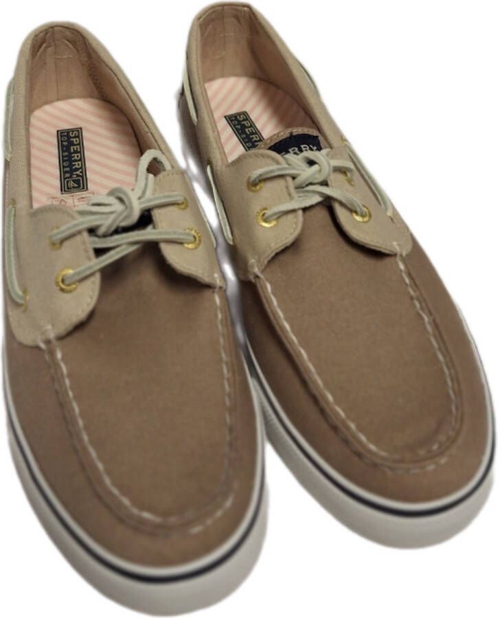 Sperry BOOTSHOE-CANVAS-STONE OAT