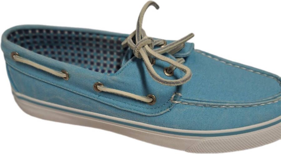 Sperry -BOOTSHOE-CANVAS-TURQUOISE