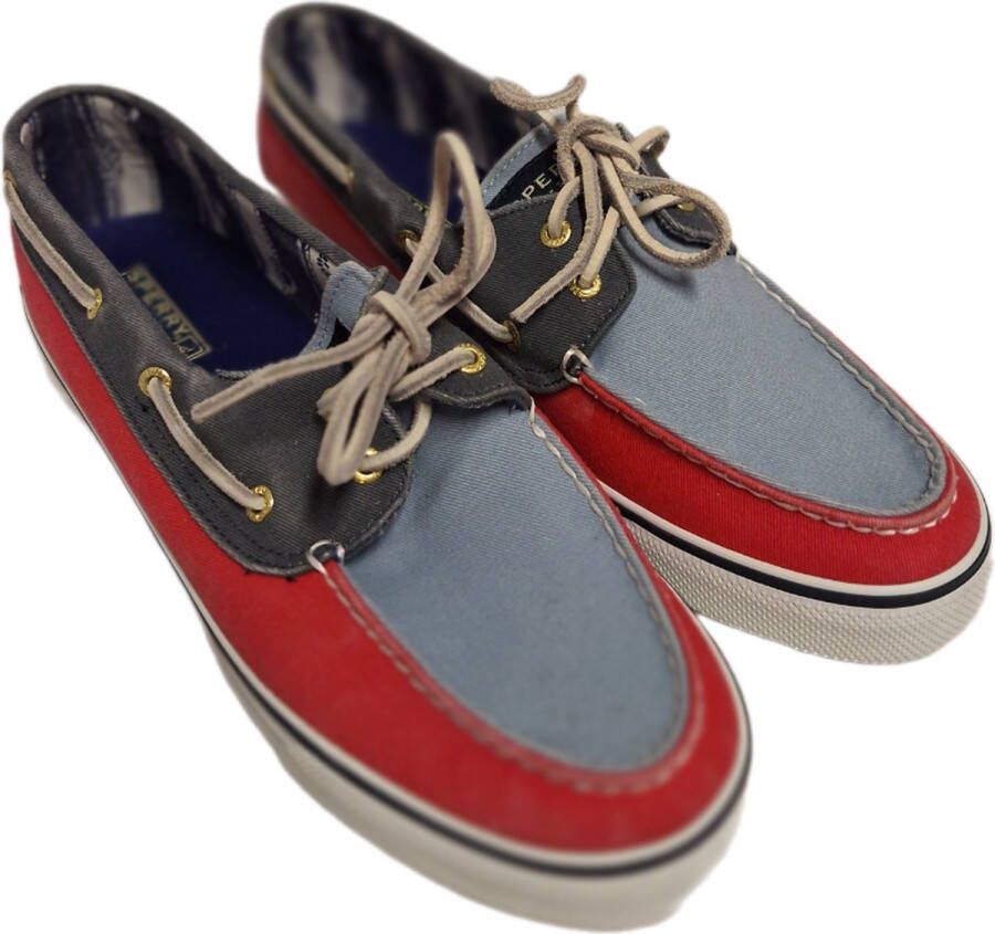Sperry BOOTSHOE-RED BL NAVY-CANVAS