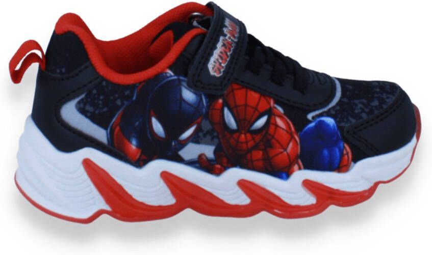 Spider-Man Spiderman Jongens Sneaker Met Lichtjes Zwart