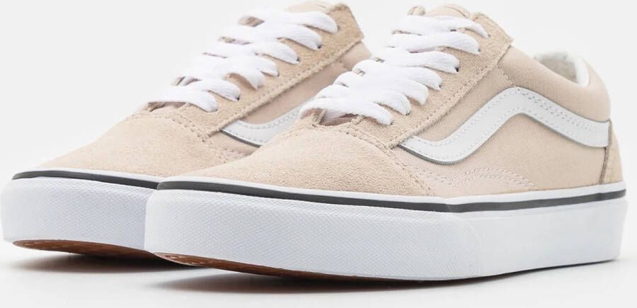 Vans Old Skool Heren Sneakers Beige Wit Casual schoenen Honey Peach