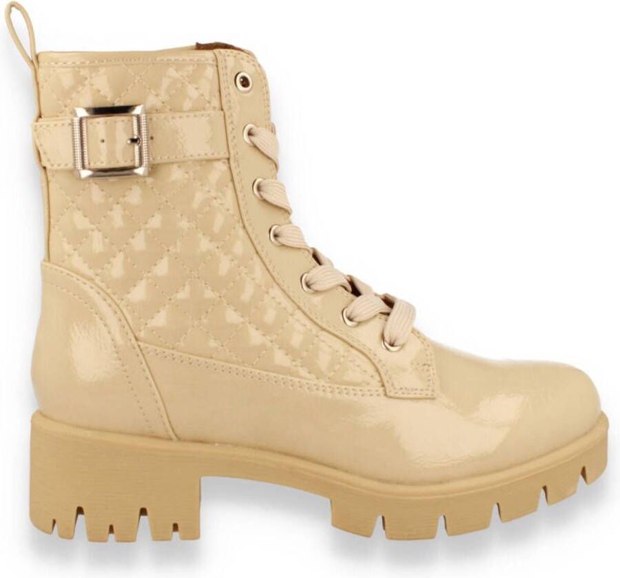 Sprox Dames Bottine Beige Schoenen