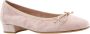 Status Stijlvolle Ballerina Flats Beige Dames - Thumbnail 1