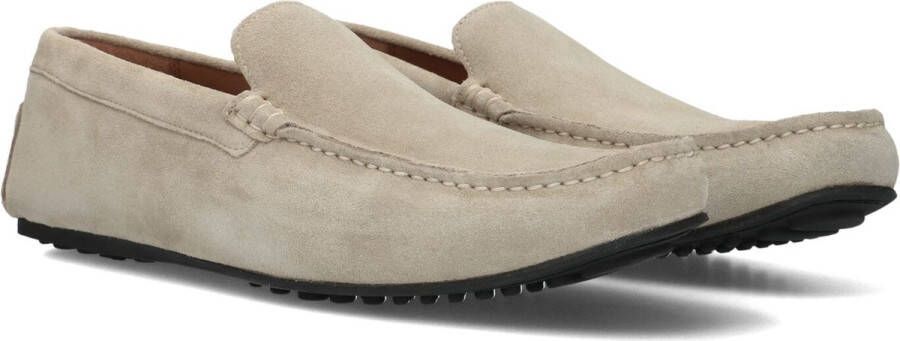 STEFANO LAURAN Mocassins Heren 2 Gesp Bio Slipper Maat: 44 Kleur: Beige