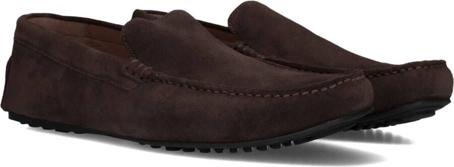 STEFANO LAURAN Mocassins Heren 2 Gesp Bio Slipper Maat: 43 Materiaal: Suède Kleur: Bruin