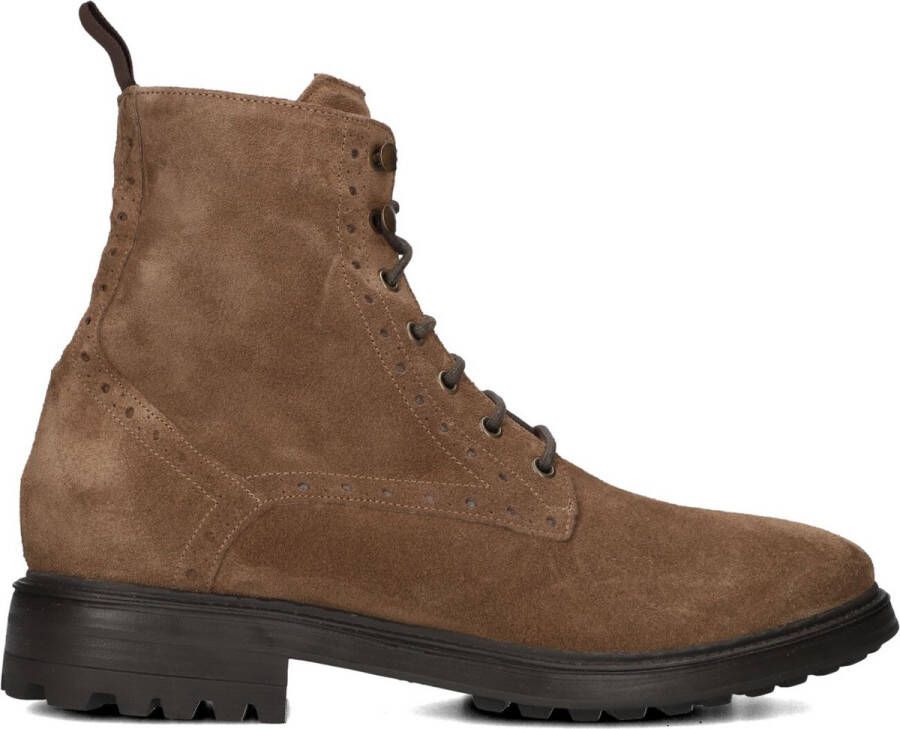 STEFANO LAURAN Veterboots Heren 3351 Maat: 41 Materiaal: Suède Kleur: Taupe