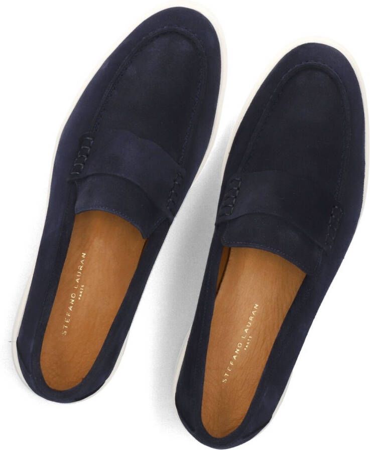 Stefano Lauran 7183 Loafers Instappers Heren Blauw