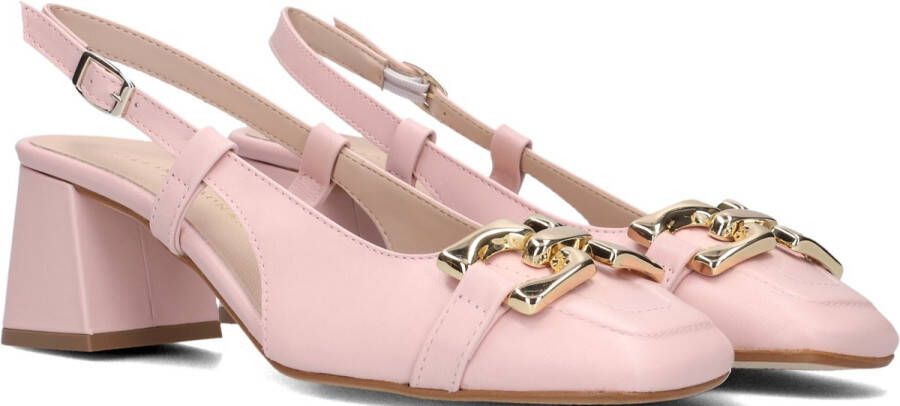 STEFANO LAURAN Slingbacks Dames S3233 Maat: 39 Materiaal: Leer Kleur: Roze