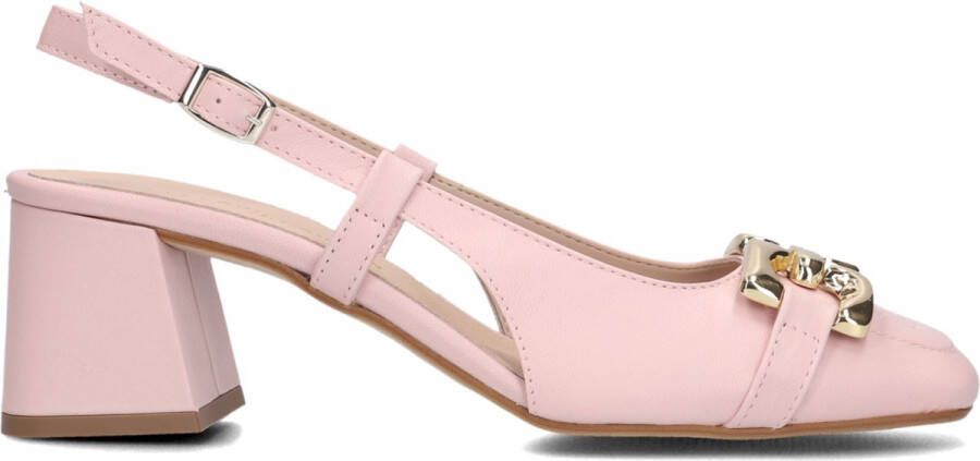 STEFANO LAURAN Slingbacks Dames S3233 Maat: 38 Materiaal: Leer Kleur: Roze