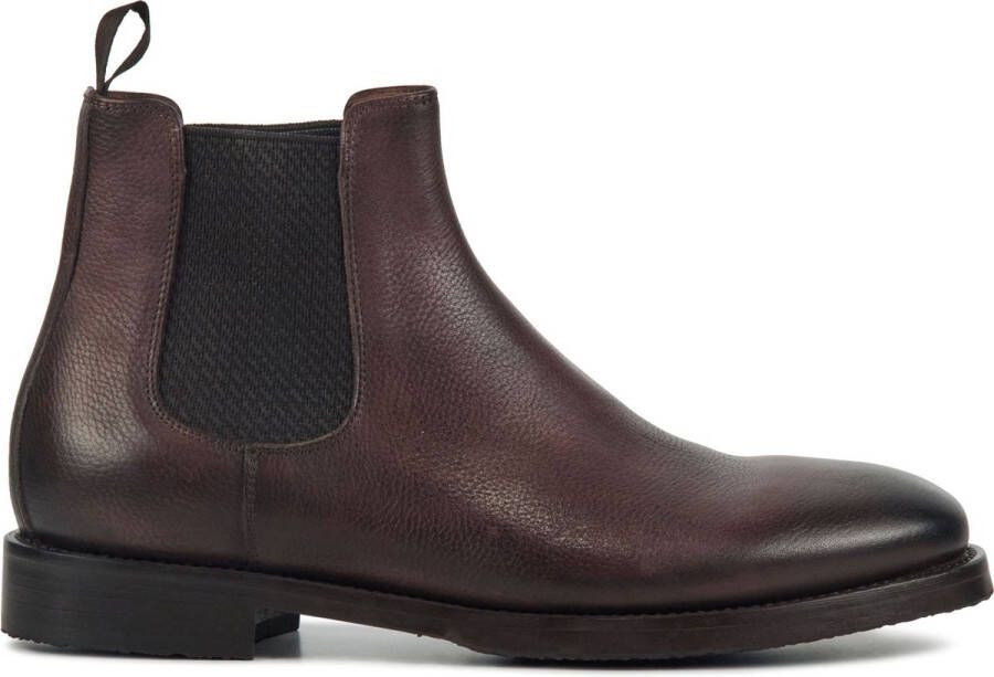 Stefano Lauran Chelsea boots Heren Boots Laarzen Herenschoenen Leer S3207 Bruin