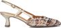 STEFANO LAURAN Pumps Dames 14781 Maat: 37 Materiaal: Leer Kleur: Goud - Thumbnail 1