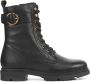 STEFANO LAURAN Veterboots Dames S3087. Maat: 42 Materiaal: Leer Kleur: Zwart - Thumbnail 1