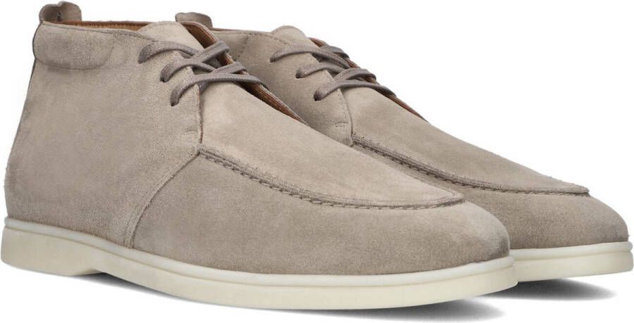 STEFANO LAURAN Veterschoenen Heren S3275 Maat: 47 Materiaal: Suède Kleur: Taupe