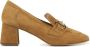 Stefano Lauran Instappers Dames Instapschoenen Damesschoenen Suède 5265107 Beige - Thumbnail 1