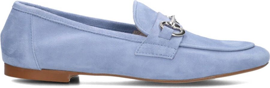 Stefano Lauran Instappers Dames Instapschoenen Damesschoenen Suède S3229 Blauw