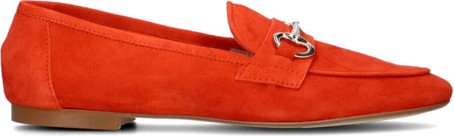 Stefano Lauran Instappers Dames Instapschoenen Damesschoenen Suède S3229 Oranje