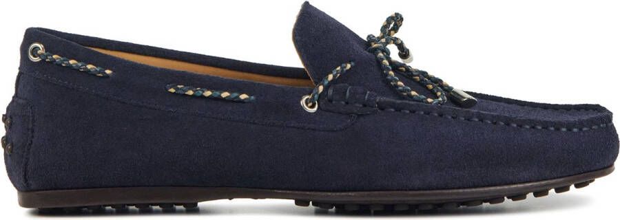 Stefano Lauran Instappers Loafers Heren Herenschoenen Suède S3118 Blauw