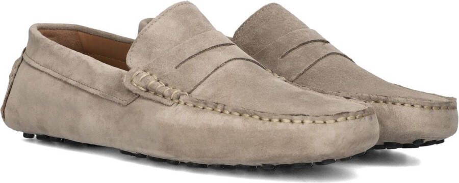 Stefano Lauran Instappers Heren Instapschoenen Herenschoenen Suède S3268 Beige