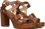 STEFANO LAURAN Sandalen Dames 508-20p Maat: 41 Materiaal: Leer Kleur: Bruin - Thumbnail 1