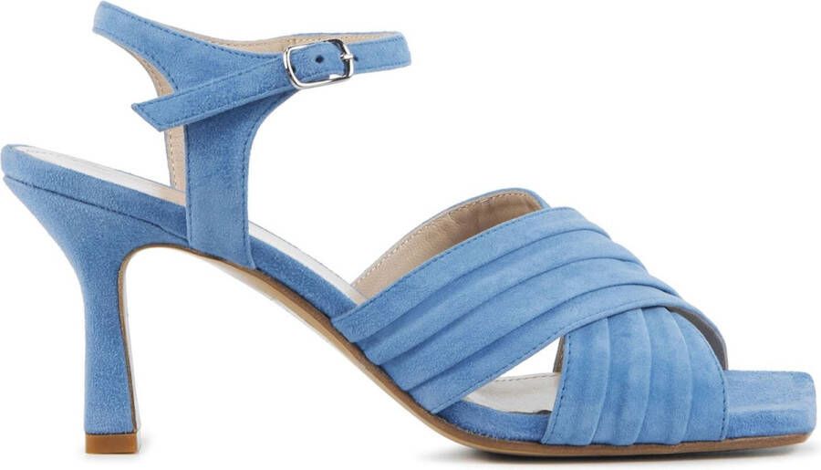 STEFANO LAURAN Sandalen Dames S3082 Maat: 37 Materiaal: Suède Kleur: Blauw