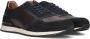 STEFANO LAURAN Lage Sneakers Heren Sl124h610 Maat: 46 Materiaal: Leer Kleur: Blauw - Thumbnail 1