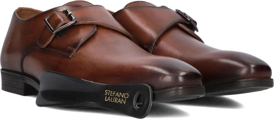 Stefano Lauran Strefano Lauran Nette schoenen Business Schoenen Heren Cognac