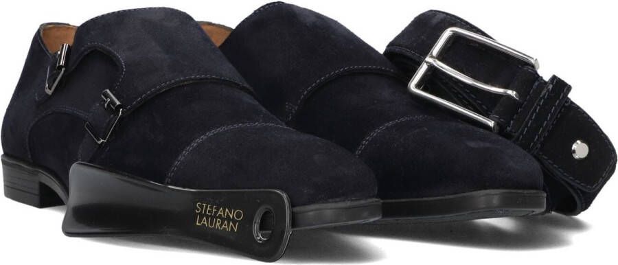 Stefano Lauran Strefano Lauran Nette schoenen Business Schoenen Heren Donkerblauw