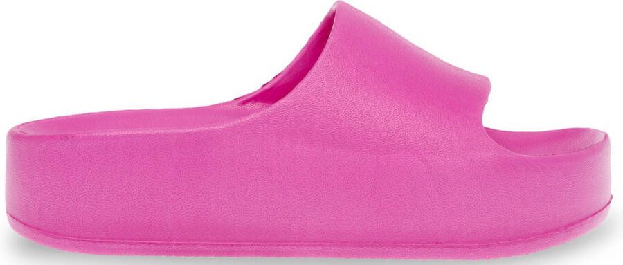 Steve Madden Astro Slide Hot Pink