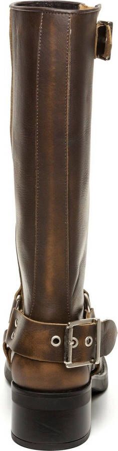 Steve Madden Beau Boot Brown Leather Vrouwen