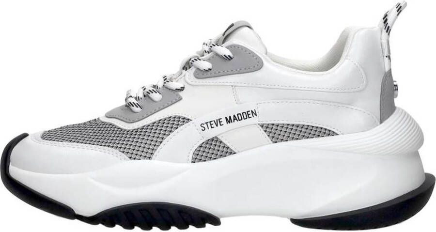 Steve Madden Belissimo Lage sneakers Dames Wit - Foto 5