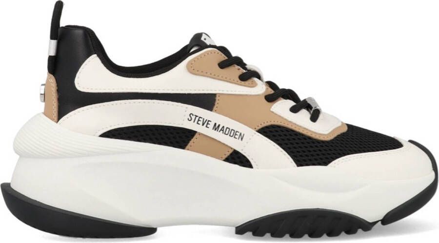 Steve Madden Belissimo Sneakers Laag gebroken wit