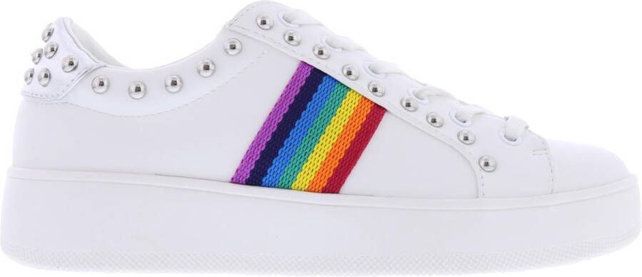 Steve Madden Bell Dames Sneakers Dames Schoenen Wit