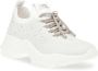 Steve Madden Dames Sneaker Meter White White WIT - Thumbnail 1