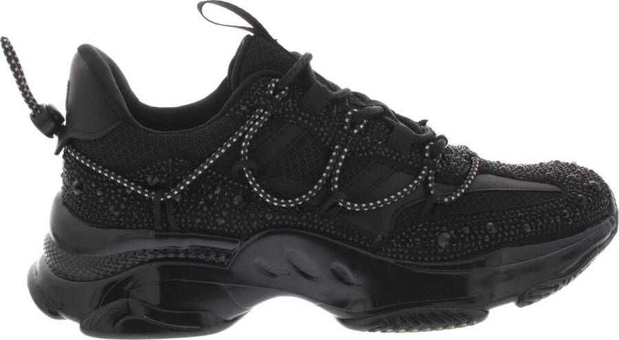 Steve Madden Dames Sneakers Magneto-r-e Black black Zwart