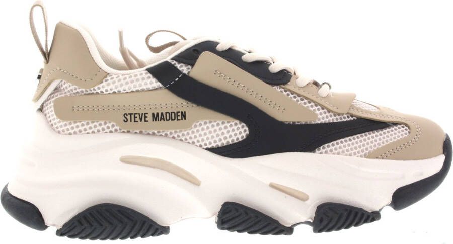 STEVE MADDEN Possession-E sneakers Beige Mesh Lage sneakers Dames