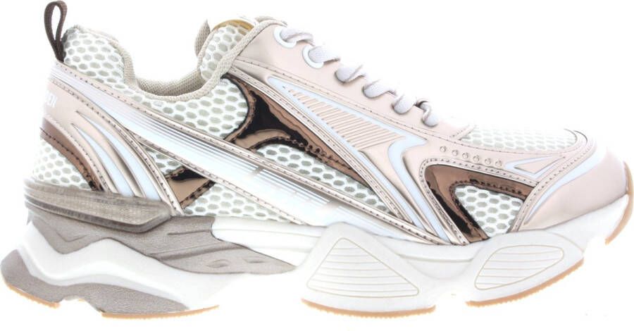 Steve Madden Dames Sneakers Speedster-e Silver Gold Goud