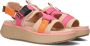 Steve Madden Beige Geweven Sandalen met Roze en Oranje Banden Multicolor Dames - Thumbnail 8