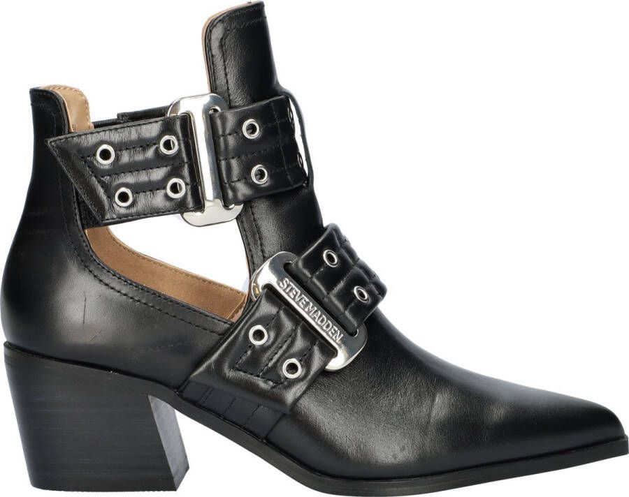 Steve Madden Grazia Enkellaarsjes Enkelboots Dames Zwart - Foto 2