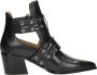 Steve Madden Grazia Enkellaarsjes Enkelboots Dames Zwart - Thumbnail 2