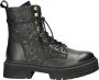 Steve Madden Grazier dames veterboot Zwart - Thumbnail 1