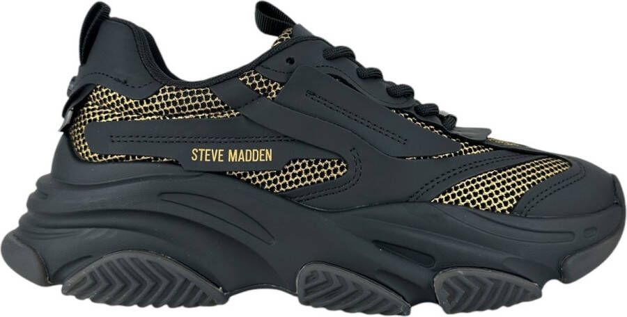 Steve Madden Heren Sneakers Zwart SM12000480 045 Possess Sneaker