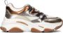 Steve Madden JProgsessive chunky sneakers zilver goud Meisjes Imitatieleer 30 - Thumbnail 2