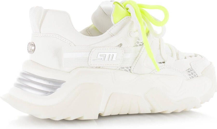 STEVE MADDEN Kingdom Wit Mesh Lage sneakers Dames