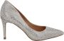 Steve Madden Lillie Rhinestone dames pump Zilver - Thumbnail 5