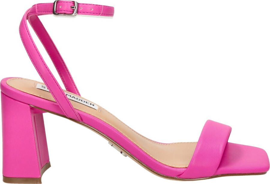 STEVE MADDEN Luxe sandal Roze Synthetisch Sandalen met hak Dames