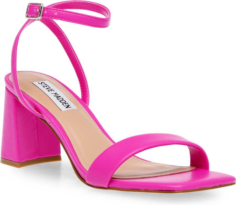 STEVE MADDEN Luxe sandal Roze Synthetisch Sandalen met hak Dames