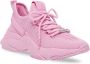 Steve Madden Trendy Logo Low-Top Sneakers Pink Dames - Thumbnail 1