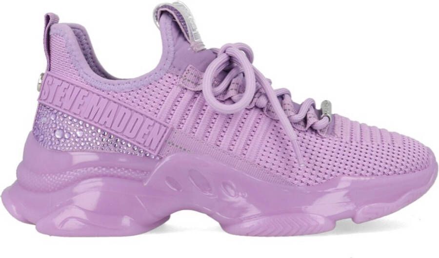 Steve Madden Trendy Maxilla-R Damessneakers Purple Dames - Foto 1