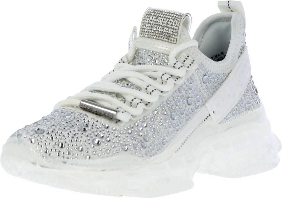 Steve Madden Maxima-R Sports Sneakers voor vrouwen White Dames